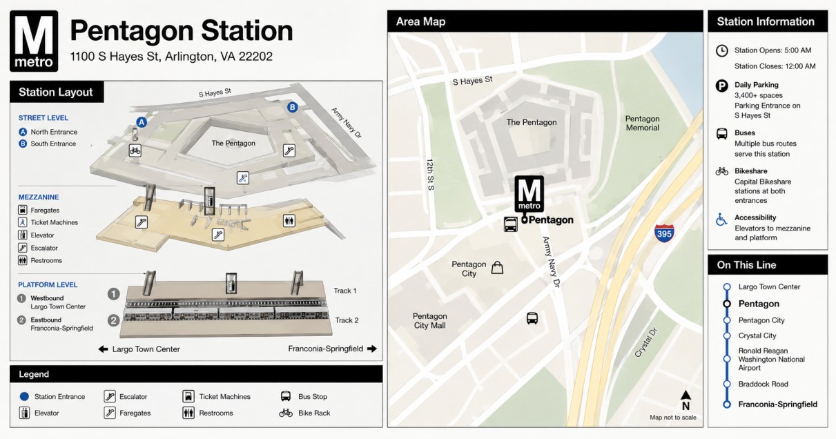 DC Metro Pentagon Station