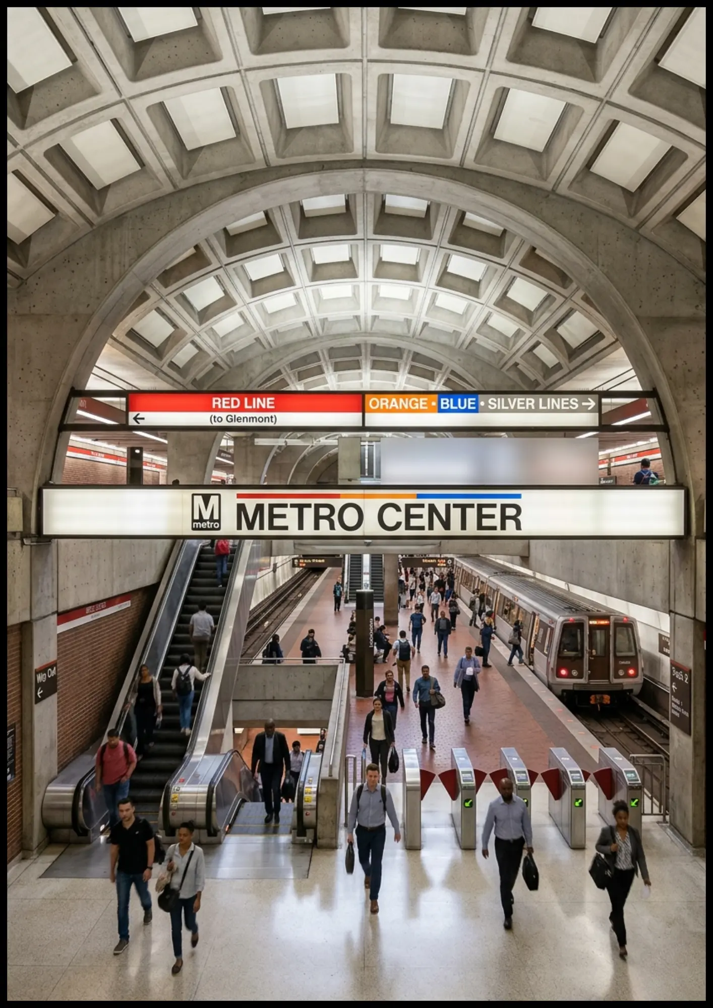 DC Metro Center Station