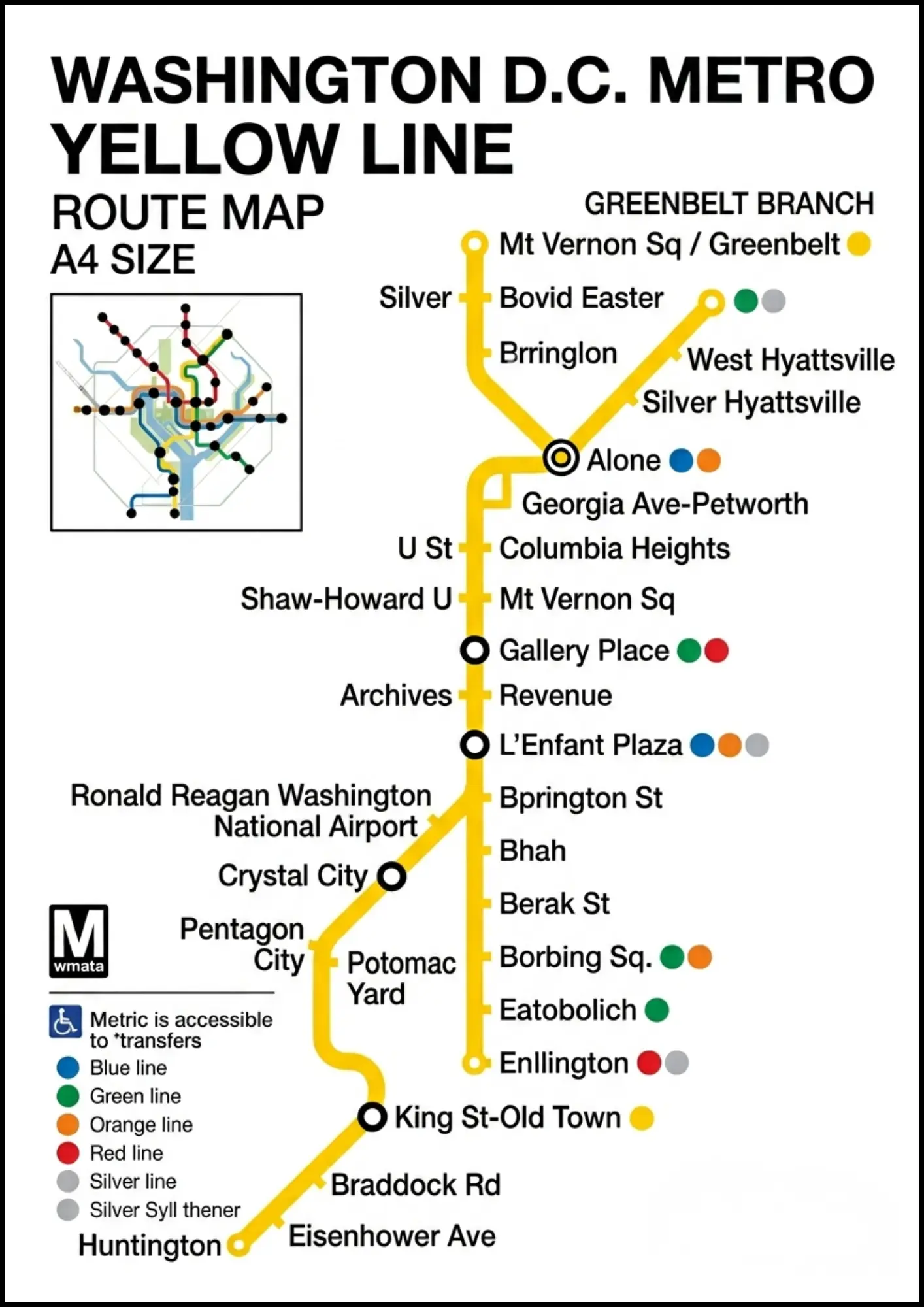 DC Metro Yellow Line Map: Stations & Rider Guide 2026