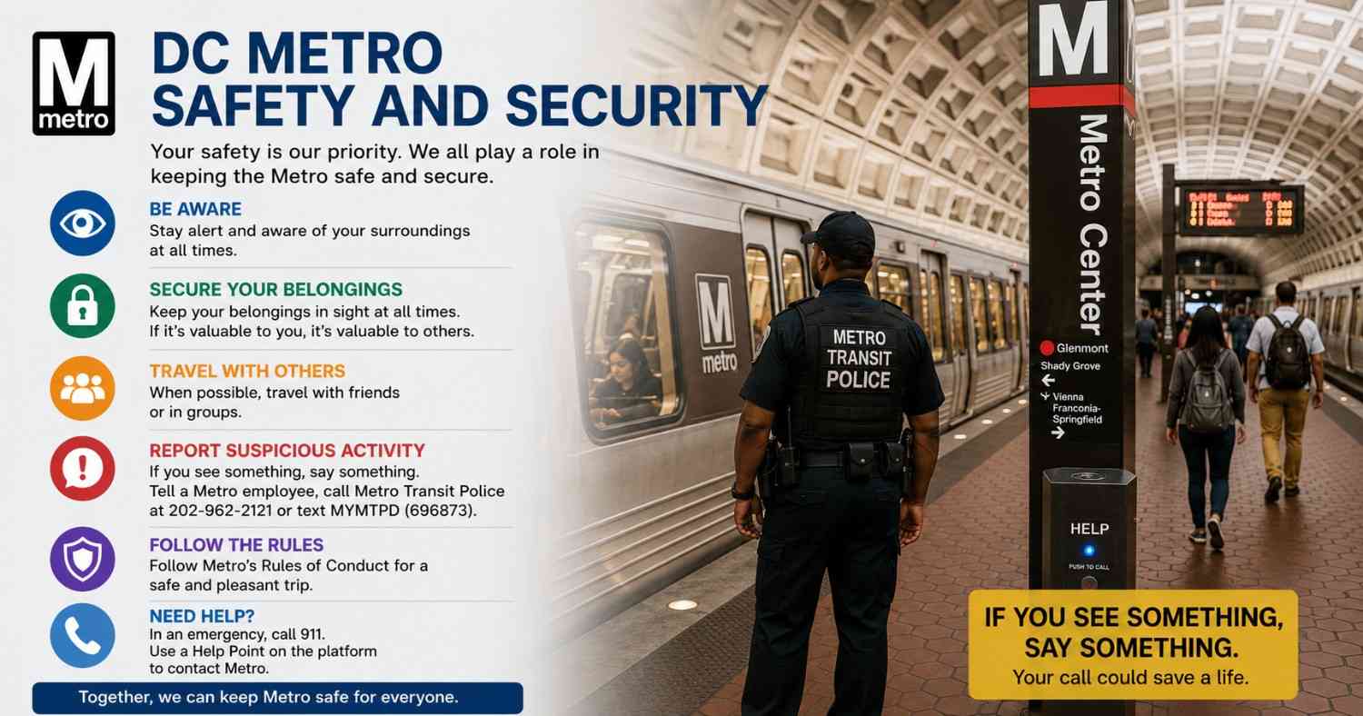 DC Metro Safety and Security Tips Complete Guide for Riders